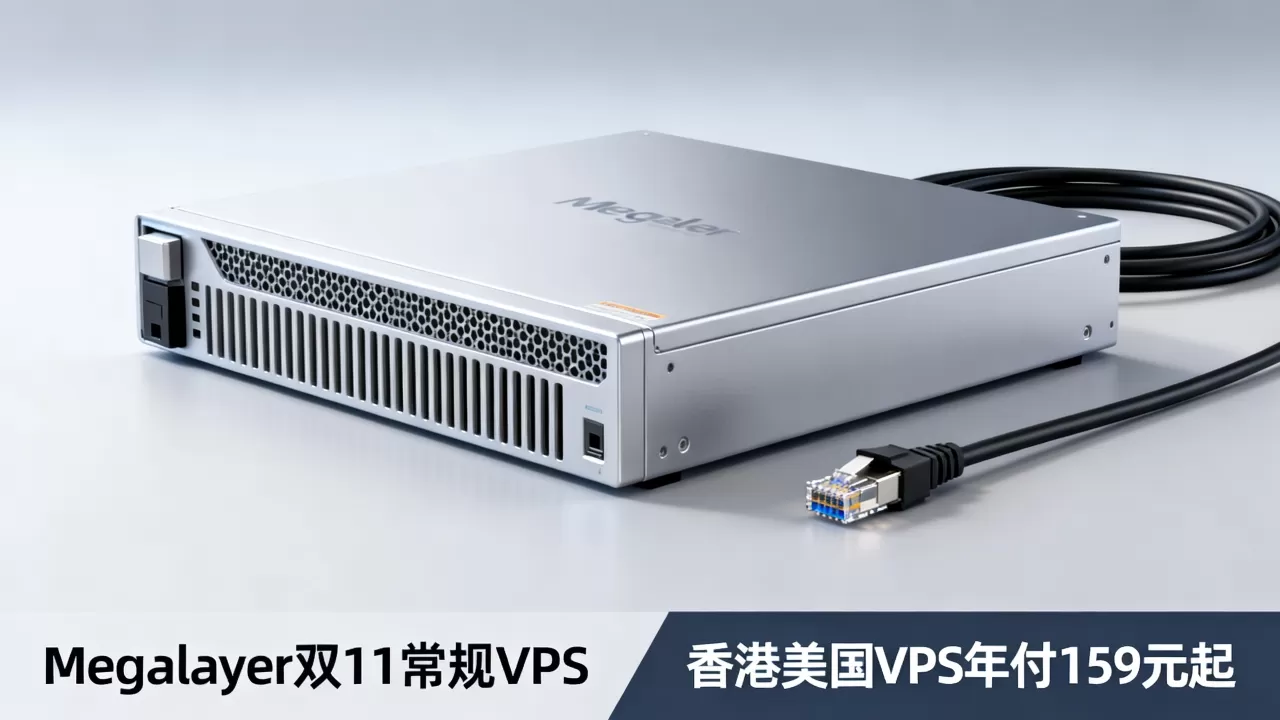 Megalayer双11常规VPS打几折?香港美国VPS年付159元起 Megalayer双11常规VPS打几折?香港美国VPS年付159元起