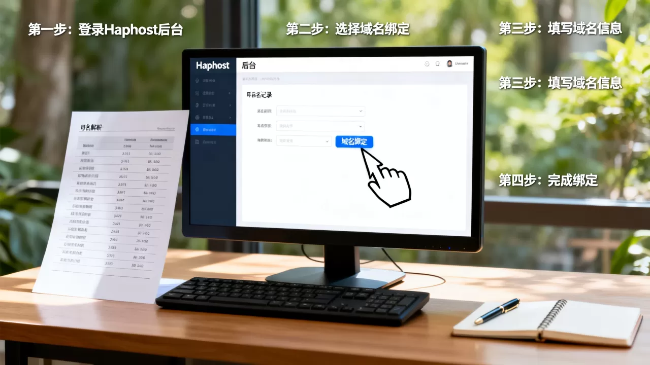 Haphost如何绑定域名?haphost绑定域名详细教程 Haphost如何绑定域名?haphost绑定域名详细教程