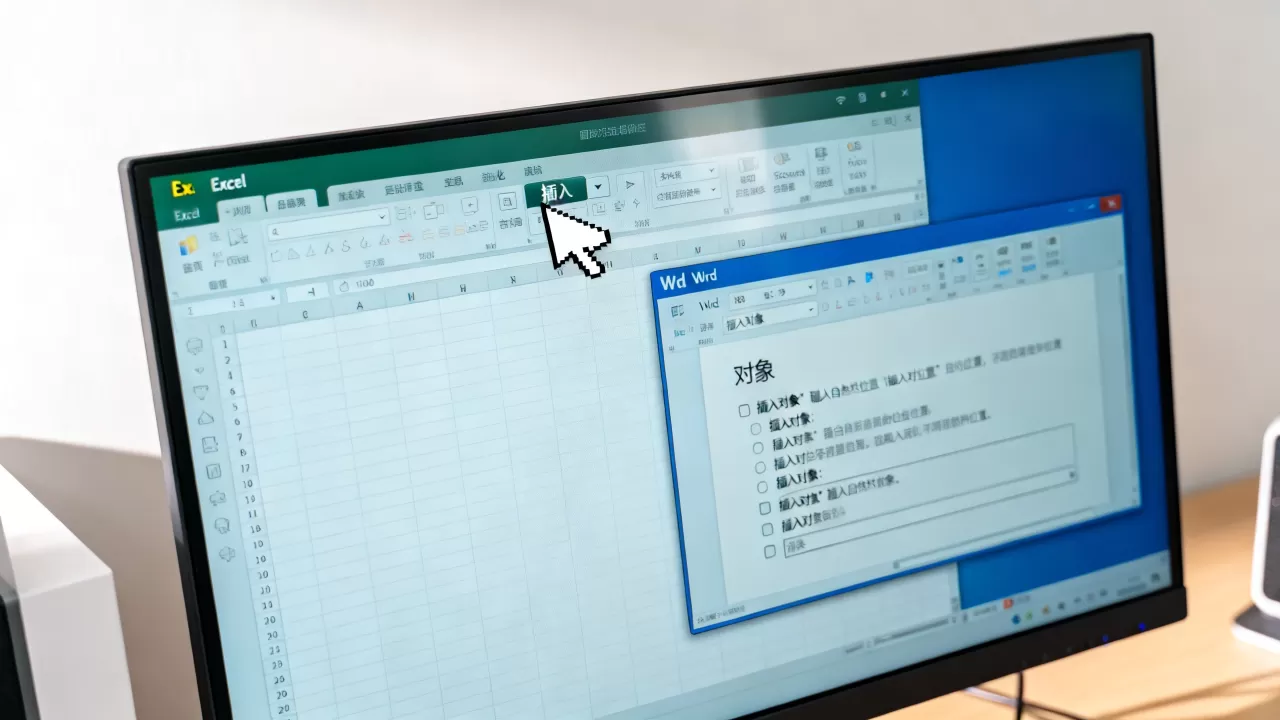 如何在Excel中嵌入Word文档?Excel插入Word对象具体步骤 如何在Excel中嵌入Word文档?Excel插入Word对象具体步骤
