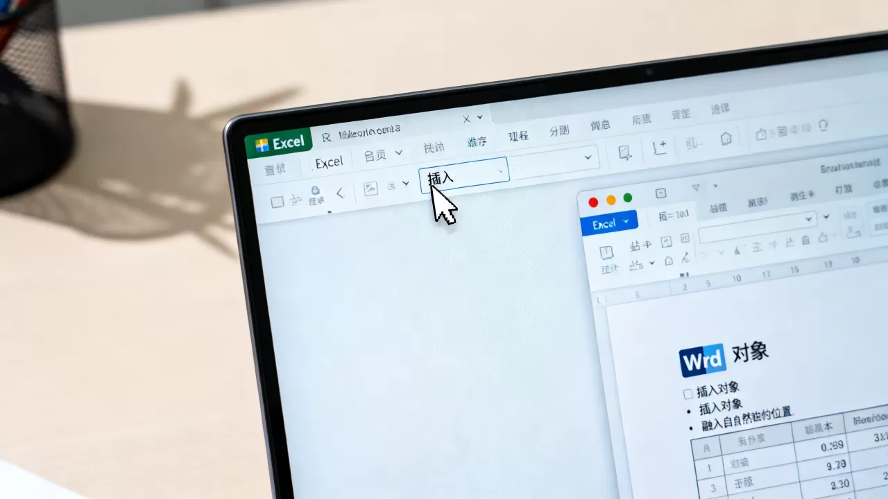 如何在Excel中嵌入Word文档?Excel插入Word对象具体步骤 如何在Excel中嵌入Word文档?Excel插入Word对象具体步骤