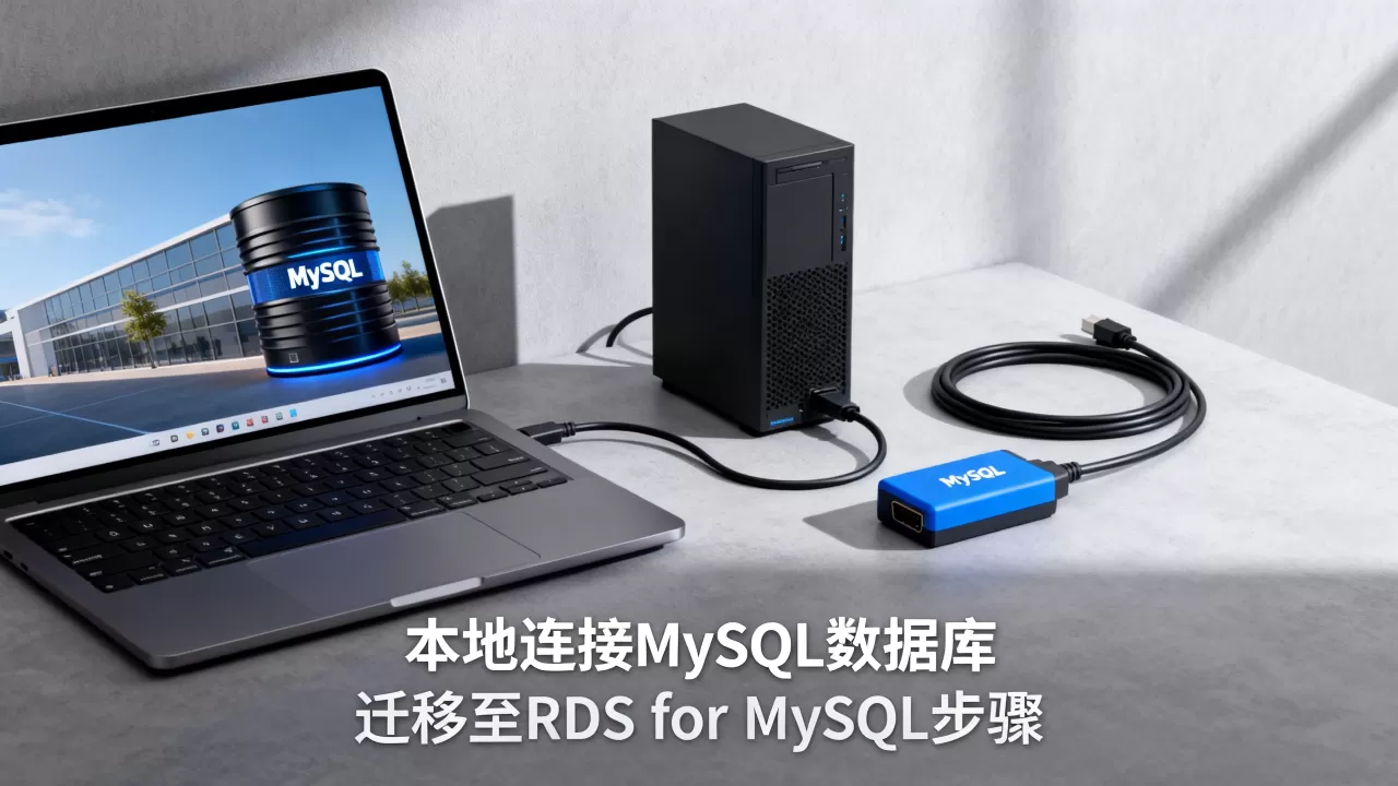 本地连mysql数据库吗?本地MySQL迁移到RDS for MySQL步骤 本地连mysql数据库吗?本地MySQL迁移到RDS for MySQL步骤