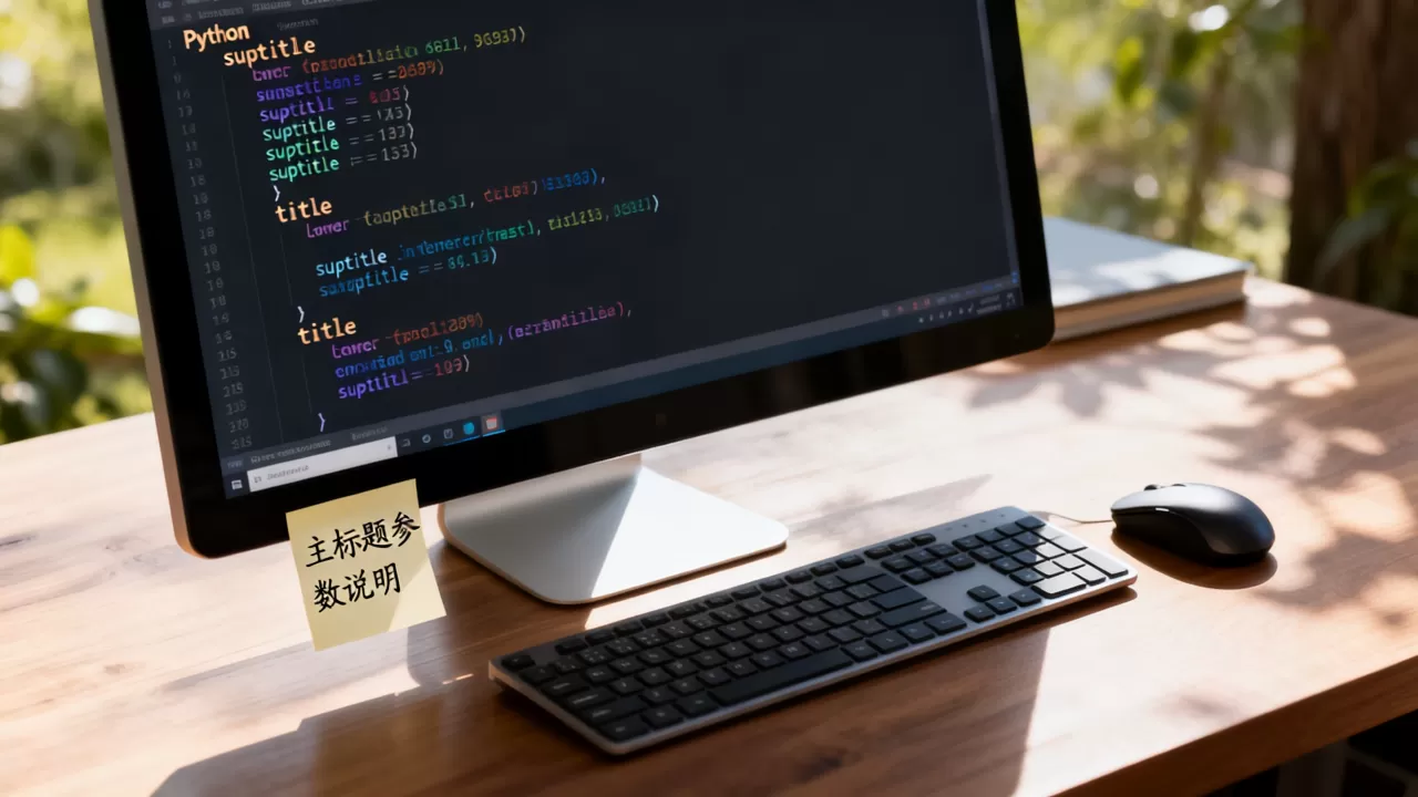 Python suptitle怎么用?Python设置主标题参数 Python suptitle怎么用?Python设置主标题参数