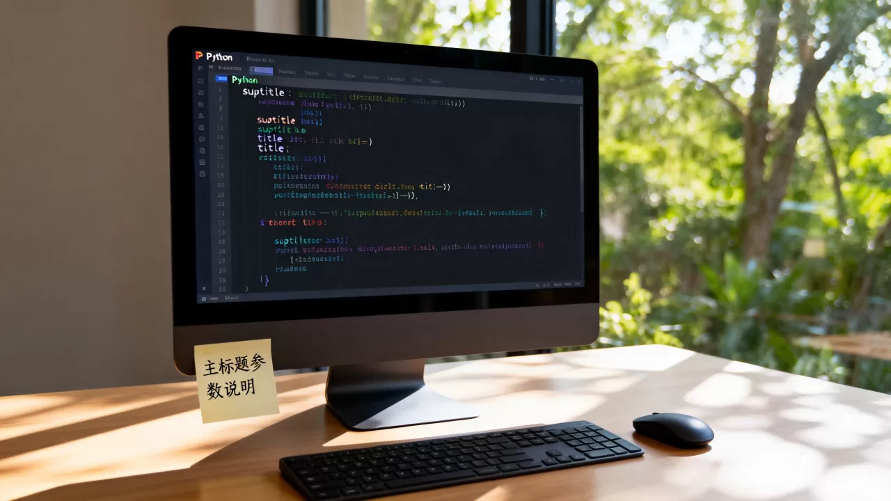 Python suptitle怎么用?Python设置主标题参数 Python suptitle怎么用?Python设置主标题参数