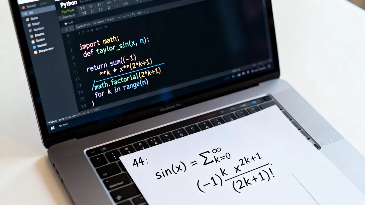 Python泰勒展开式怎么算?python泰勒公式代码 Python泰勒展开式怎么算?python泰勒公式代码
