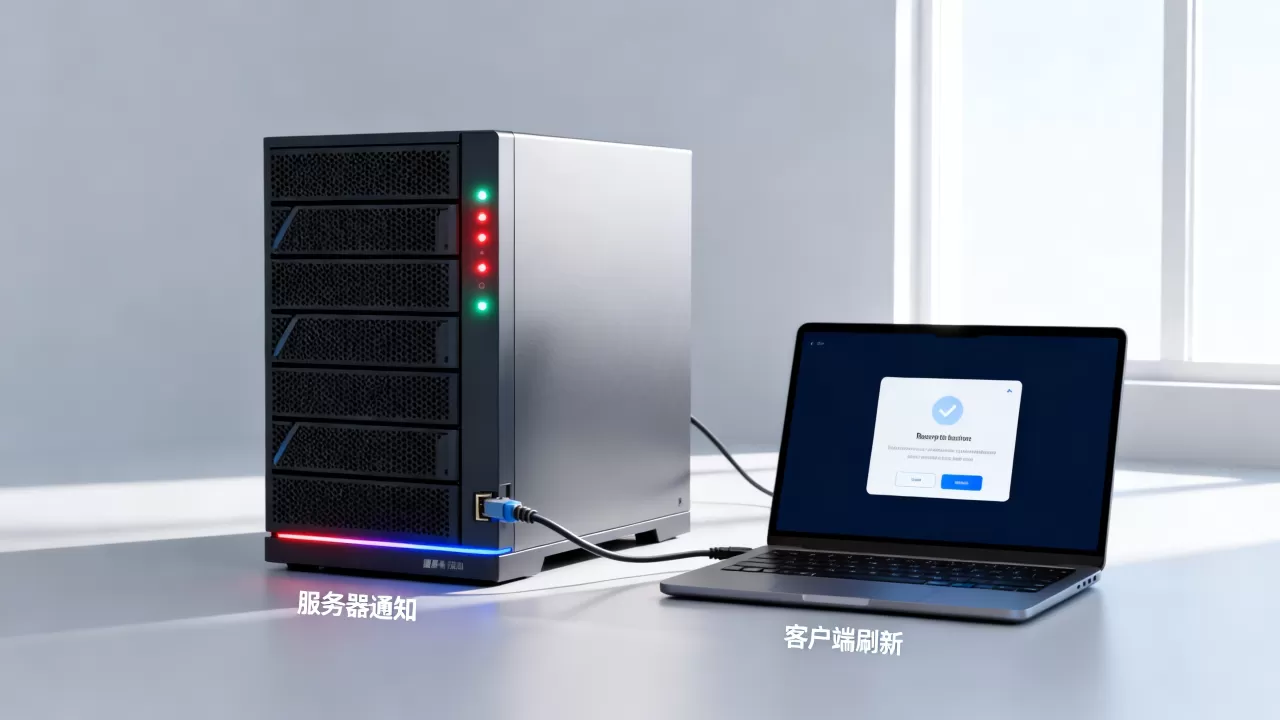 服务器如何通知客户端刷新? 服务器如何通知客户端刷新?