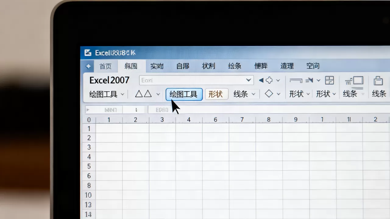 Excel2007绘图工具怎么用?excel2007绘图功能在哪里 Excel2007绘图工具怎么用?excel2007绘图功能在哪里