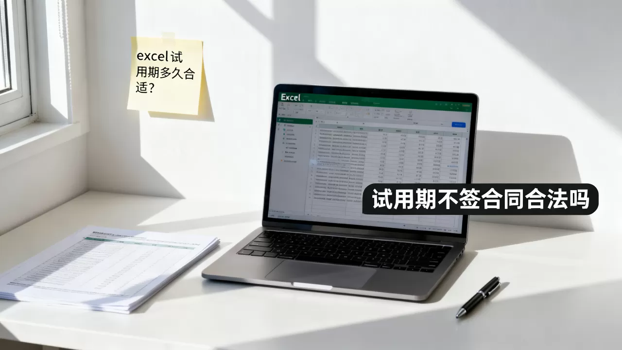 excel试用期多久合适?试用期不签合同合法吗 excel试用期多久合适?试用期不签合同合法吗