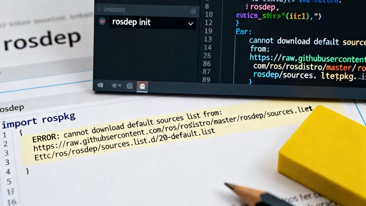 python rosdep安装报错怎么解决?rosdep init命令详解 python rosdep安装报错怎么解决?rosdep init命令详解