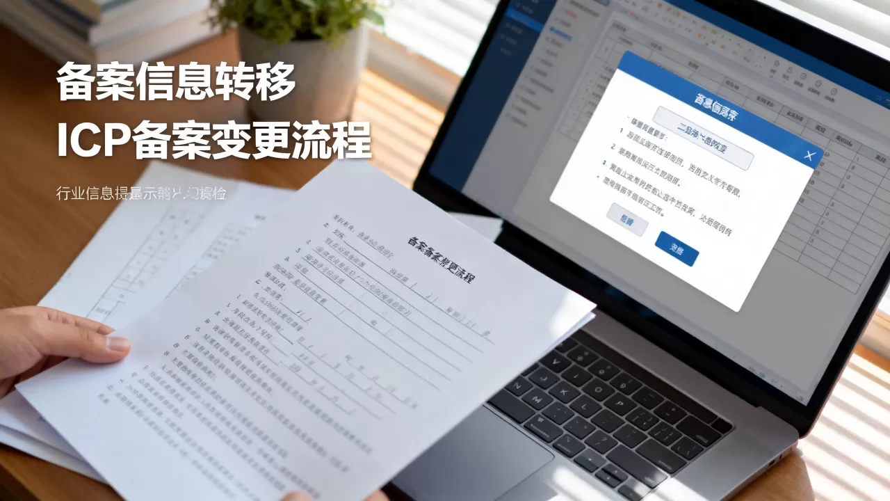 备案信息如何转移?ICP备案变更流程详解 备案信息如何转移?ICP备案变更流程详解