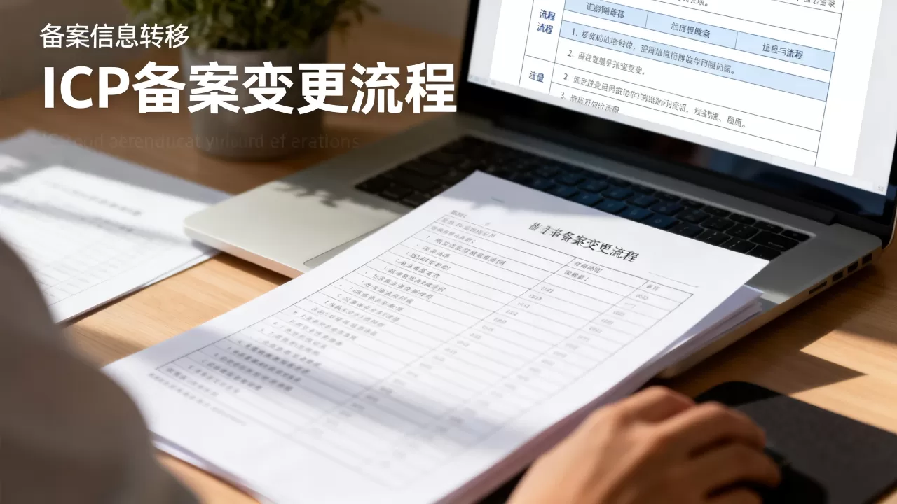 备案信息如何转移?ICP备案变更流程详解 备案信息如何转移?ICP备案变更流程详解