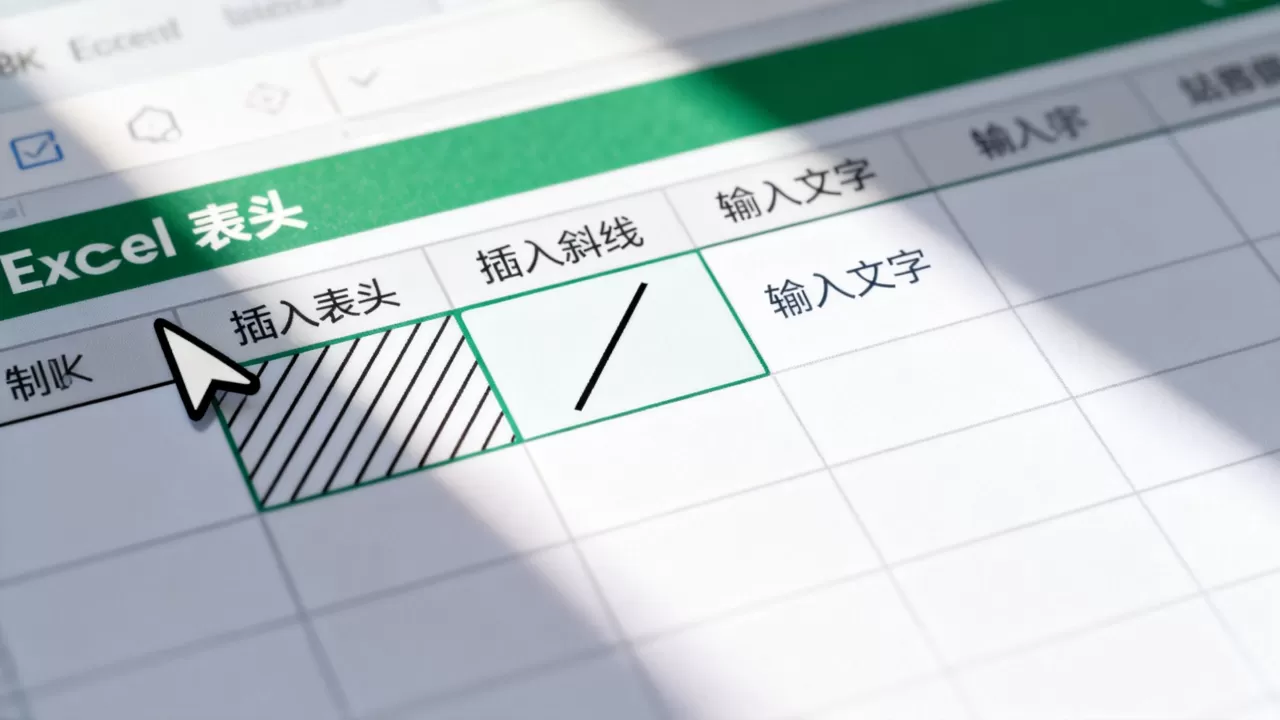 Excel表格怎么加斜线?Excel单元格斜线表头怎么做 Excel表格怎么加斜线?Excel单元格斜线表头怎么做