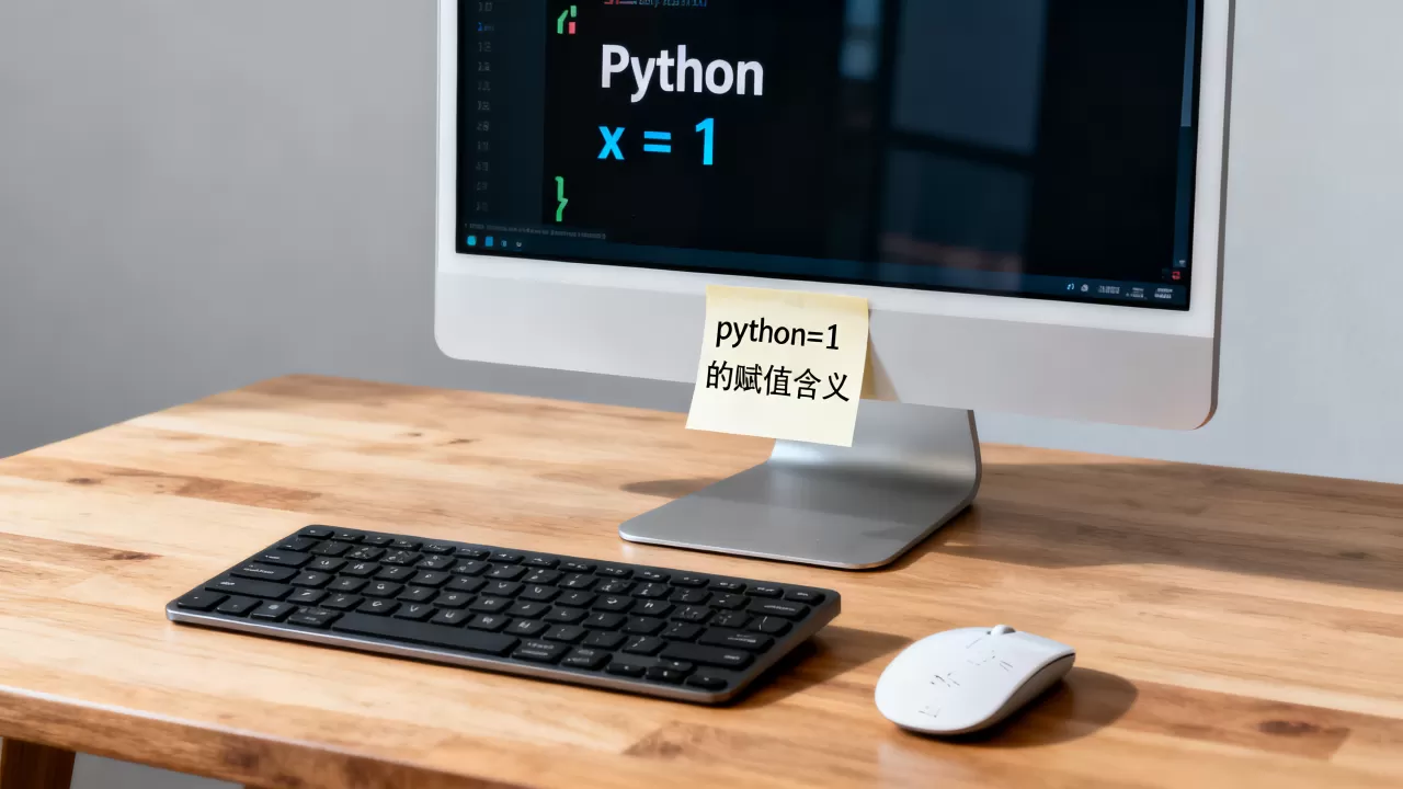 python=1是什么意思?python等于1的赋值含义 python=1是什么意思?python等于1的赋值含义