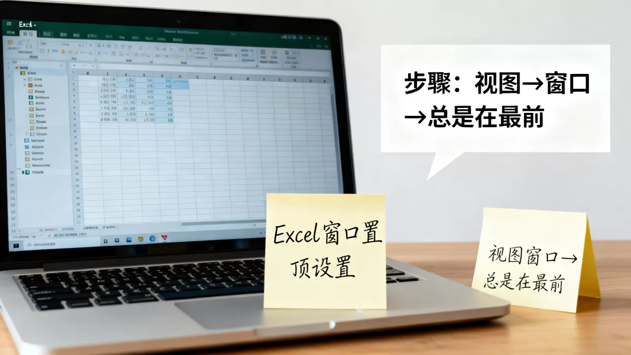 Excel表格怎么置顶显示?如何设置Excel窗口始终在最前 Excel表格怎么置顶显示?如何设置Excel窗口始终在最前