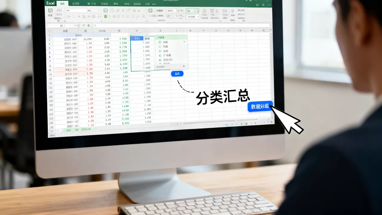 Excel分组怎么操作?excel表格数据分类汇总方法 Excel分组怎么操作?excel表格数据分类汇总方法