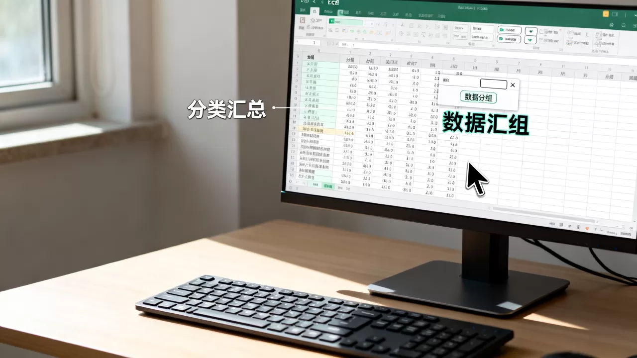 Excel分组怎么操作?excel表格数据分类汇总方法 Excel分组怎么操作?excel表格数据分类汇总方法