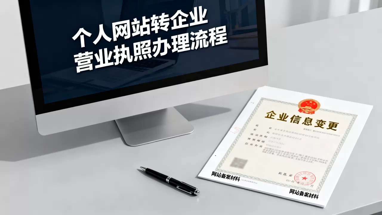 个人网站怎么转企业?个人网站转企业营业执照怎么办 个人网站怎么转企业?个人网站转企业营业执照怎么办