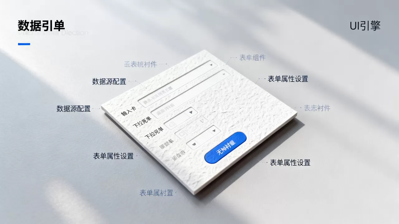 如何设置UI引擎前端页面数据源表单组件属性? 如何设置UI引擎前端页面数据源表单组件属性?