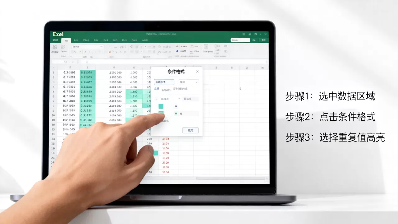 Excel怎么快速突出重复值?Excel高亮显示重复单元格 Excel怎么快速突出重复值?Excel高亮显示重复单元格