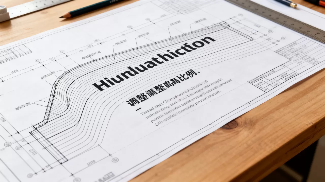 规划图等高线标注文字太大怎么解决?CAD图纸文字比例调整方法 规划图等高线标注文字太大怎么解决?CAD图纸文字比例调整方法