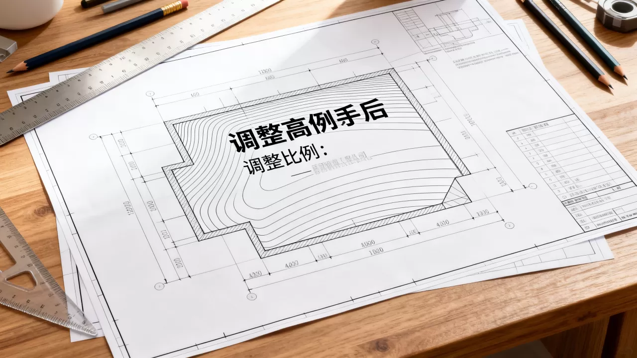 规划图等高线标注文字太大怎么解决?CAD图纸文字比例调整方法 规划图等高线标注文字太大怎么解决?CAD图纸文字比例调整方法