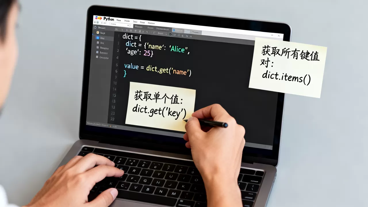 Python怎么取值?Python获取字典键值对的方法 Python怎么取值?Python获取字典键值对的方法