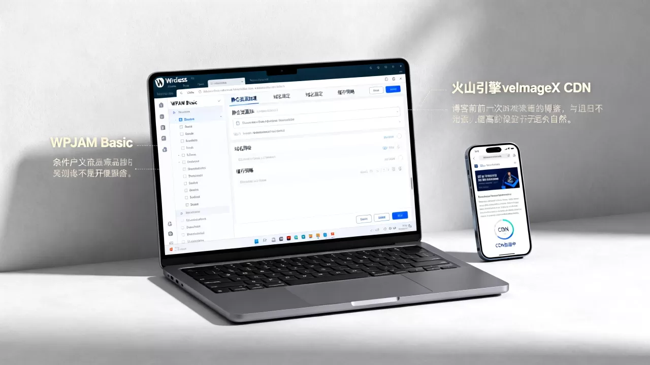 WordPress博客如何用WPJAM Basic接入火山引擎?veImageX静态资源CDN加速教程 WordPress博客如何用WPJAM Basic接入火山引擎?veImageX静态资源CDN加速教程