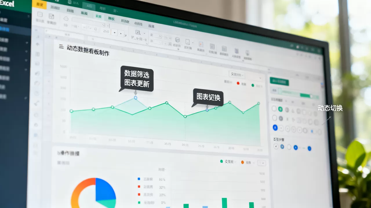 交互式Excel怎么做?如何制作动态数据看板 交互式Excel怎么做?如何制作动态数据看板