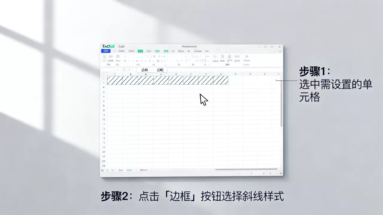 Excel表格斜线怎么分?如何设置单元格斜线表头 Excel表格斜线怎么分?如何设置单元格斜线表头