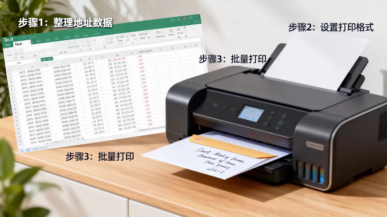 打印信封excel怎么做?批量打印信封地址教程 打印信封excel怎么做?批量打印信封地址教程