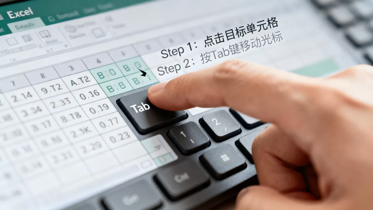 Excel中Tab键没反应?Excel快捷键Tab键用法 Excel中Tab键没反应?Excel快捷键Tab键用法