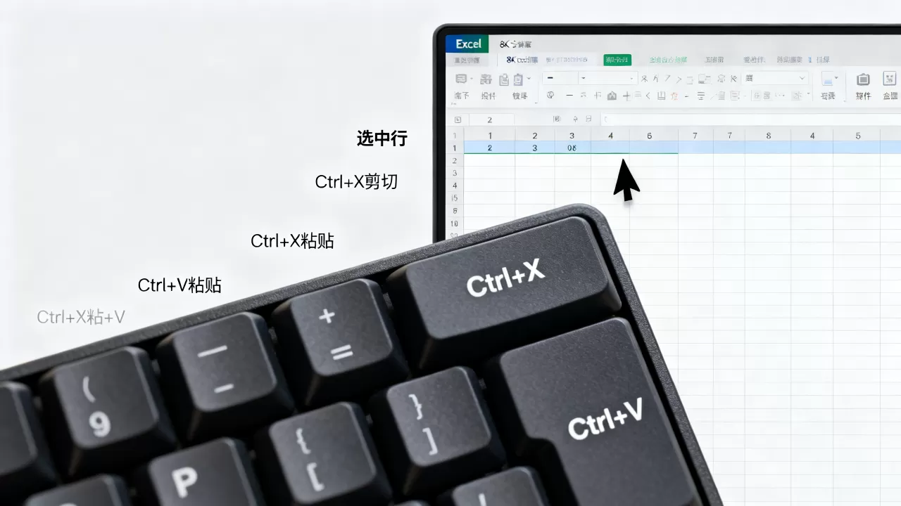 表格怎么移动行?Excel表格移动行快捷键 表格怎么移动行?Excel表格移动行快捷键