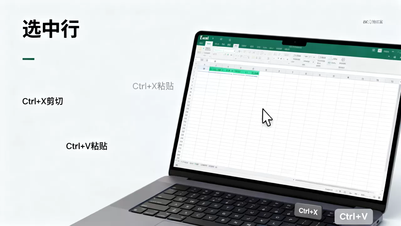 表格怎么移动行?Excel表格移动行快捷键 表格怎么移动行?Excel表格移动行快捷键