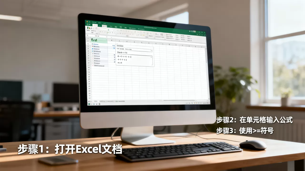 Excel中大于等于怎么输入?excel大于等于符号怎么打 Excel中大于等于怎么输入?excel大于等于符号怎么打