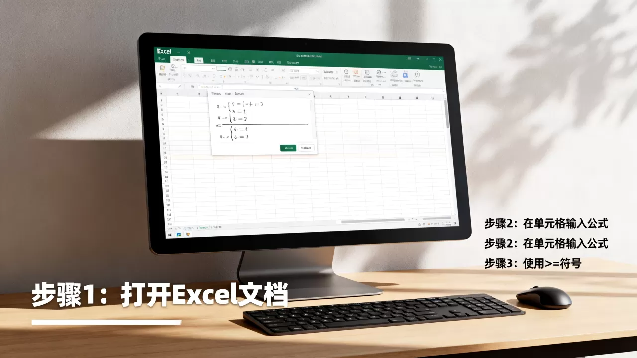 Excel中大于等于怎么输入?excel大于等于符号怎么打 Excel中大于等于怎么输入?excel大于等于符号怎么打