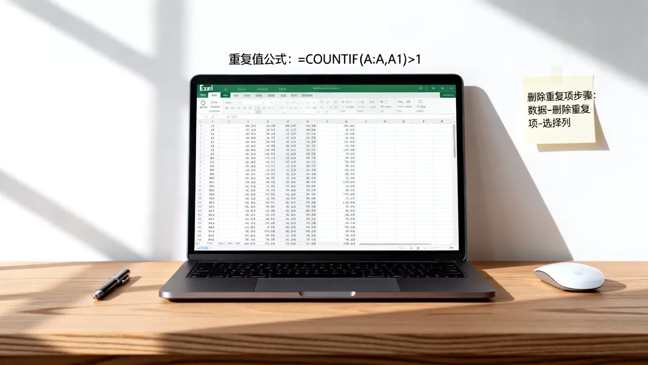 Excel重复值公式怎么用?如何快速删除重复项 Excel重复值公式怎么用?如何快速删除重复项
