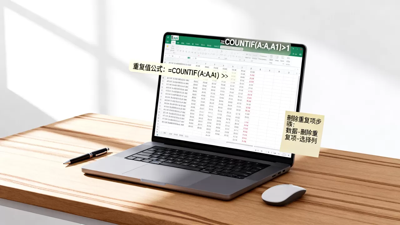 Excel重复值公式怎么用?如何快速删除重复项 Excel重复值公式怎么用?如何快速删除重复项