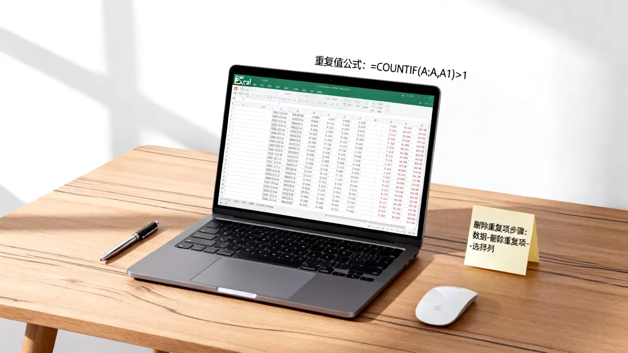 Excel重复值公式怎么用?如何快速删除重复项 Excel重复值公式怎么用?如何快速删除重复项