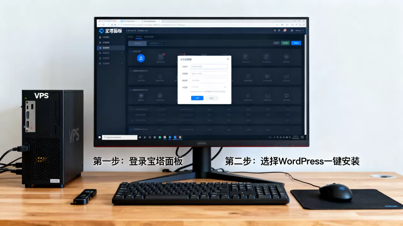 搬瓦工VPS怎么用宝塔一键搭建WordPress?新手建站全流程 搬瓦工VPS怎么用宝塔一键搭建WordPress?新手建站全流程
