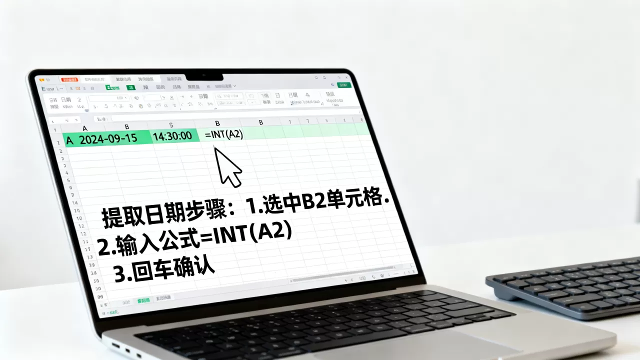 Excel时间如何提取日期?excel怎么从日期时间中提取日期 Excel时间如何提取日期?excel怎么从日期时间中提取日期