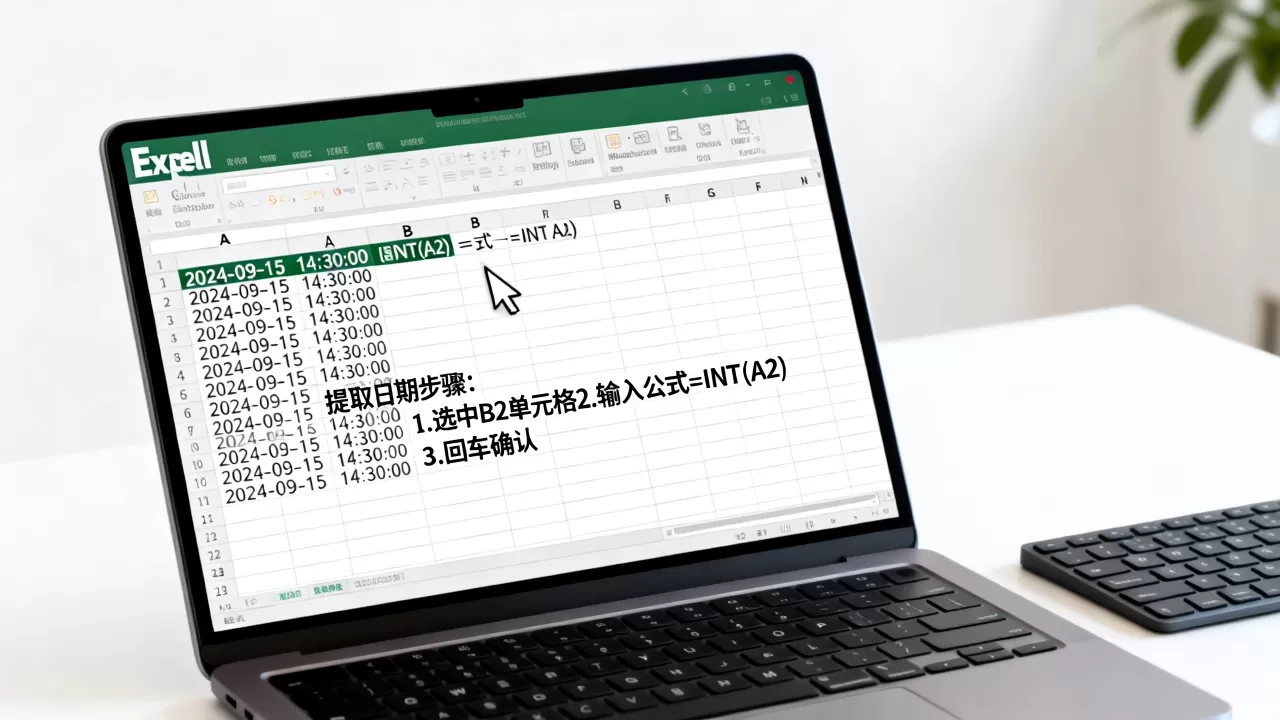 Excel时间如何提取日期?excel怎么从日期时间中提取日期 Excel时间如何提取日期?excel怎么从日期时间中提取日期