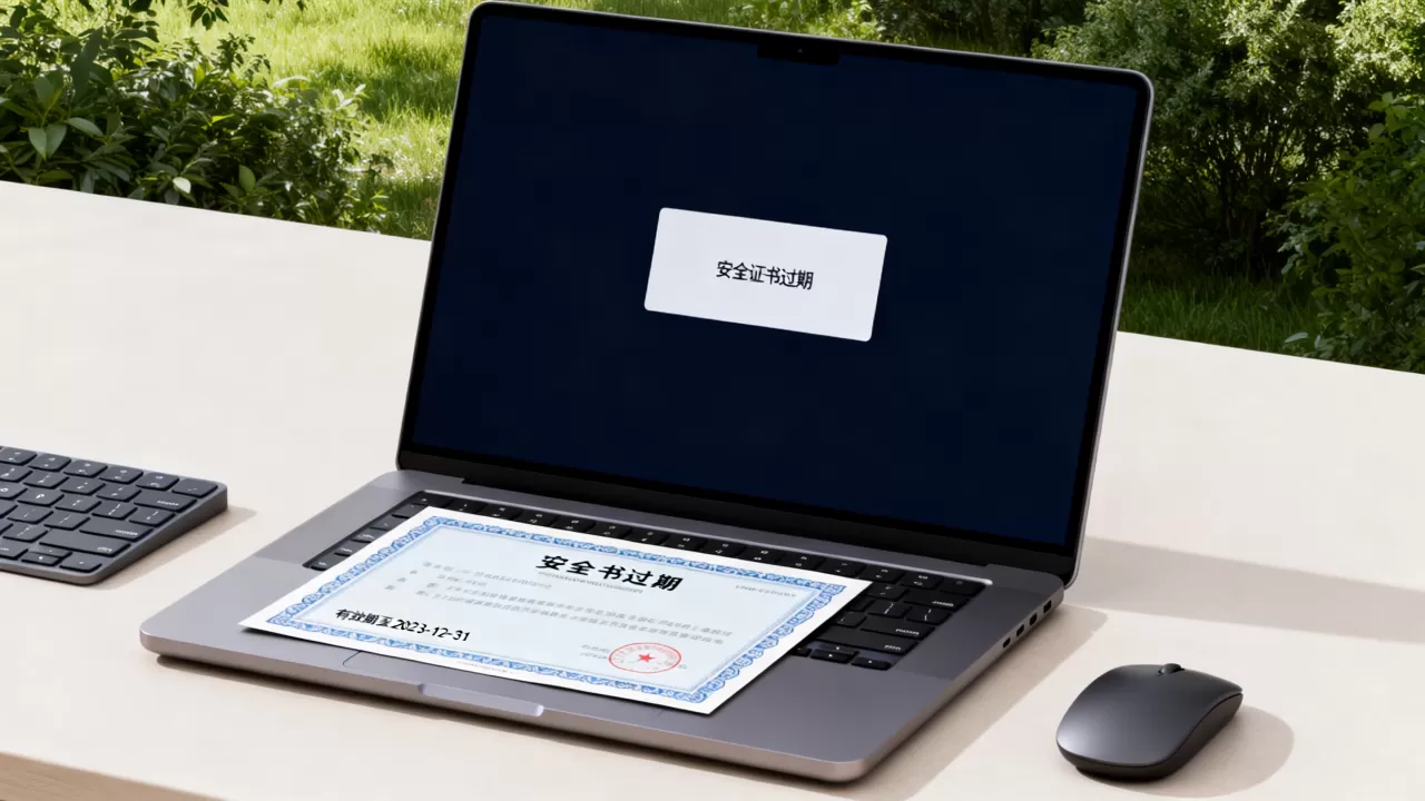 该安全证书由您负责吗?网站安全证书过期怎么办 该安全证书由您负责吗?网站安全证书过期怎么办