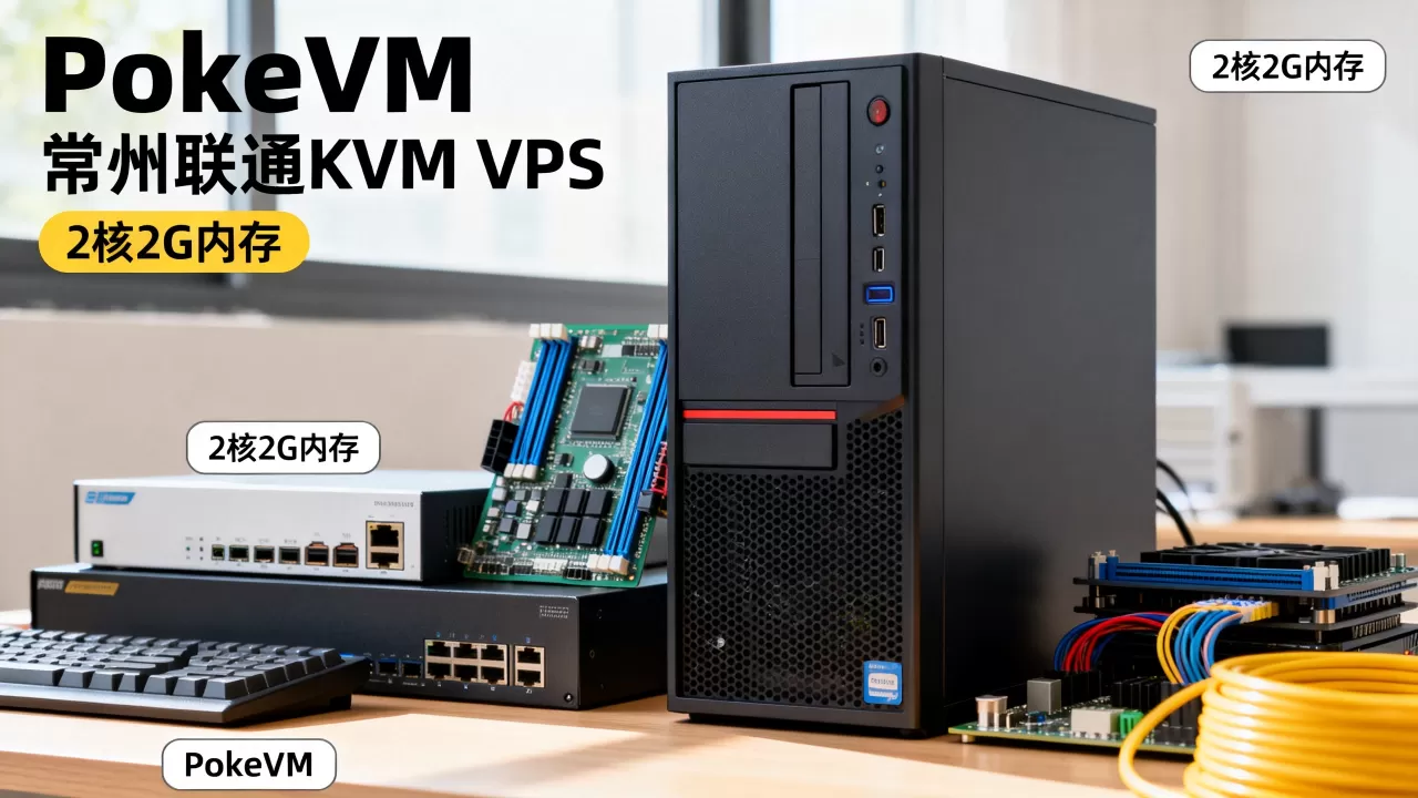 PokeVM常州联通KVM VPS好用吗?2核2G内存VPS推荐 PokeVM常州联通KVM VPS好用吗?2核2G内存VPS推荐