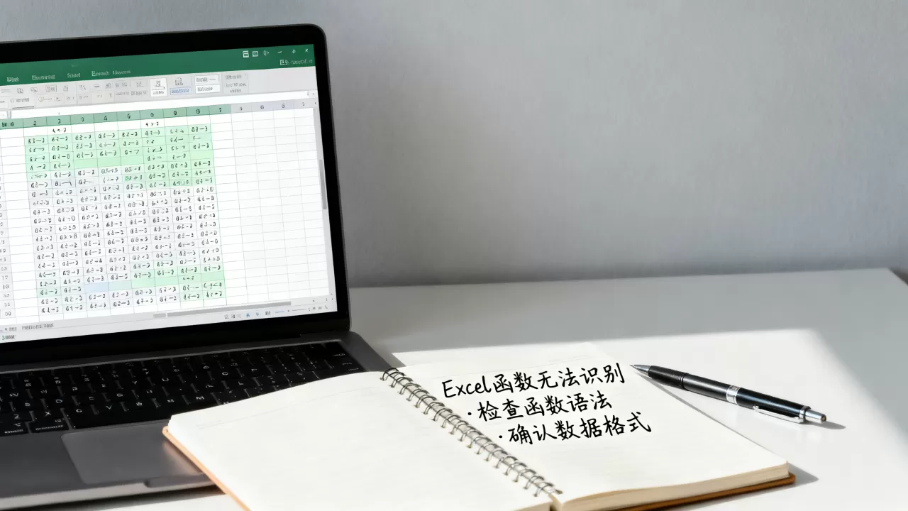 Excel函数为什么不能用?Excel函数无法识别怎么办 Excel函数为什么不能用?Excel函数无法识别怎么办