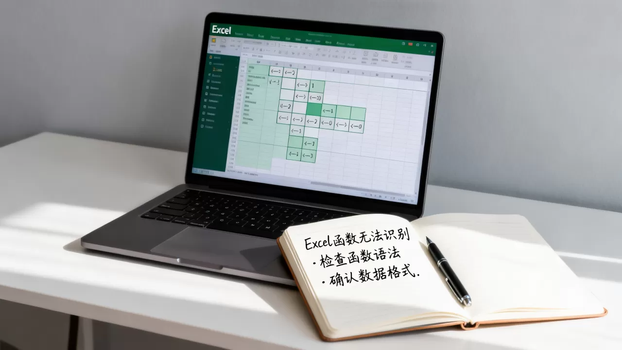 Excel函数为什么不能用?Excel函数无法识别怎么办 Excel函数为什么不能用?Excel函数无法识别怎么办