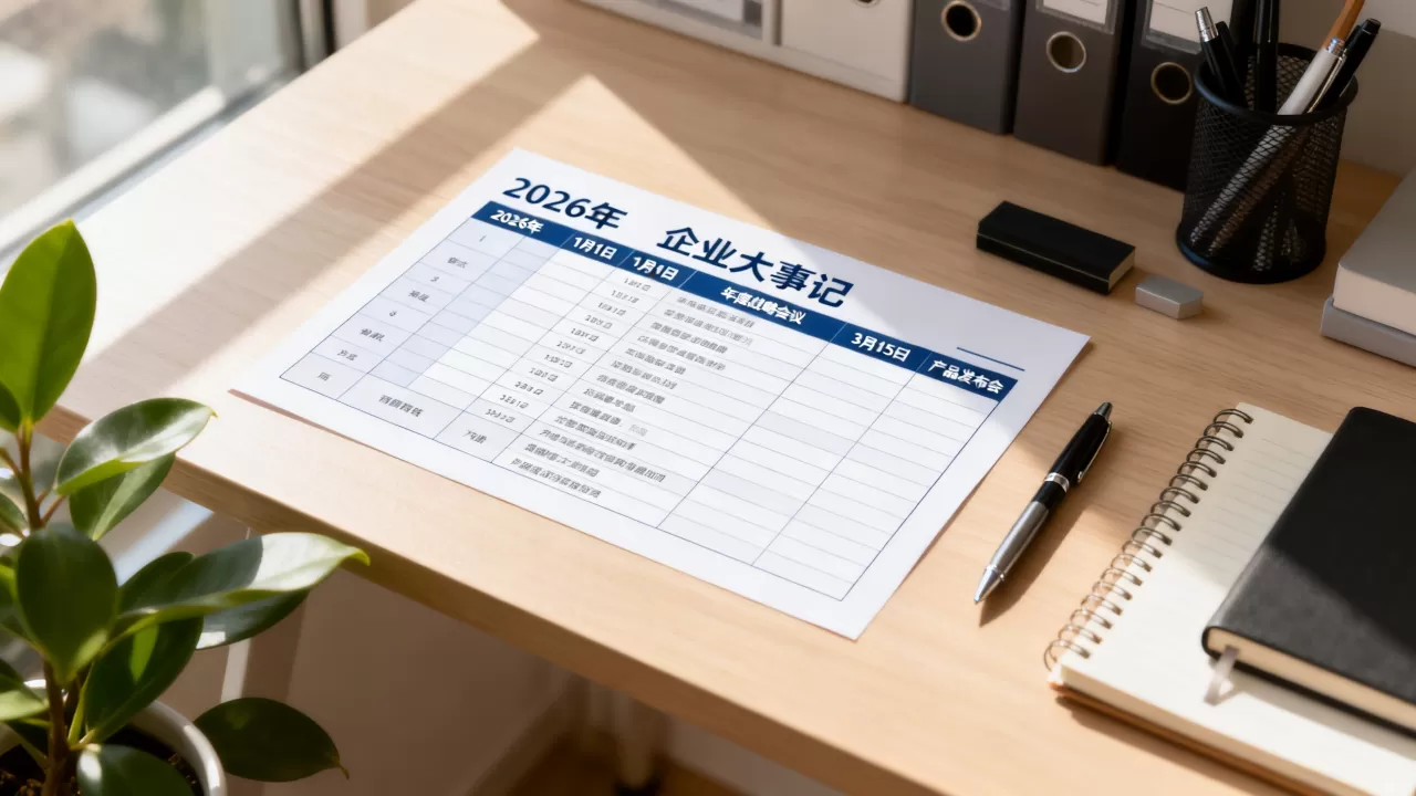 大事记excel怎么做?2026年企业大事记表格模板 大事记excel怎么做?2026年企业大事记表格模板