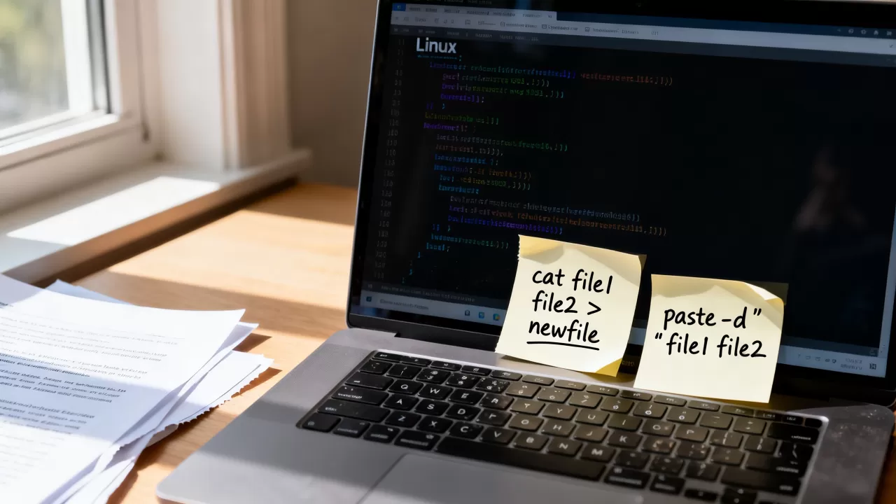 Linux如何合并多行文本?linux多行合并为一行 Linux如何合并多行文本?linux多行合并为一行