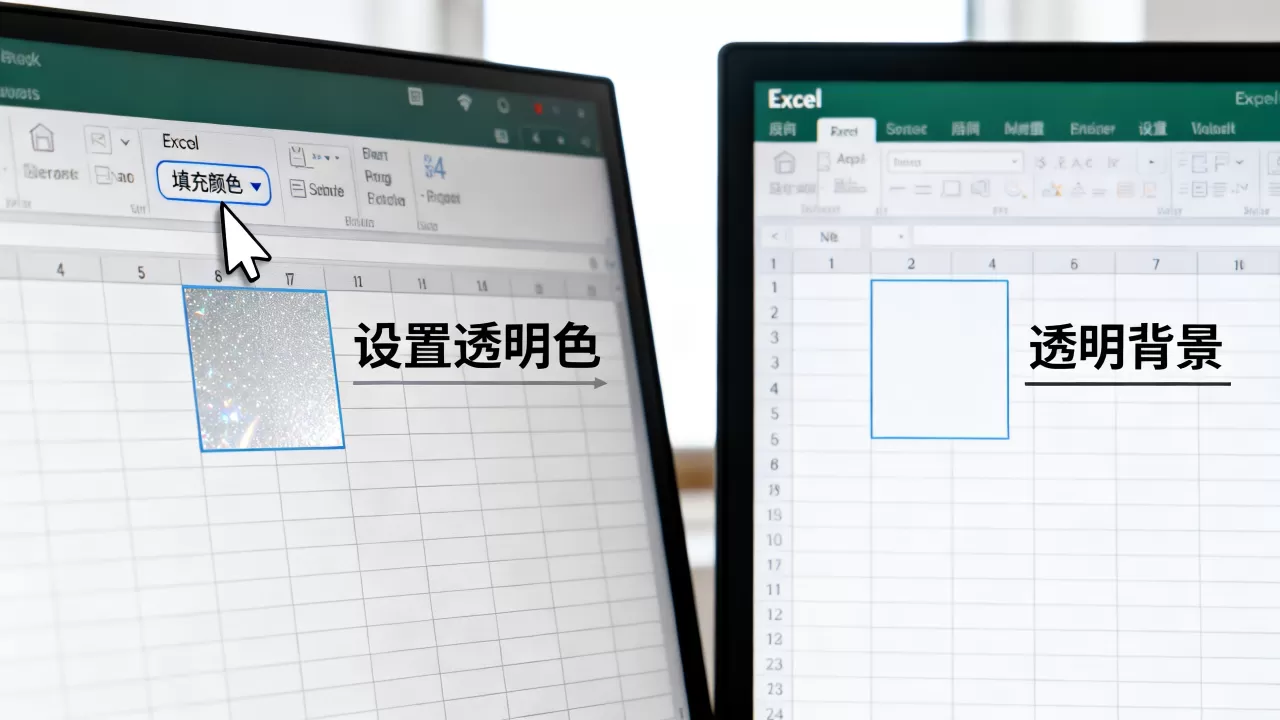 excel怎么设置透明色?excel表格中如何设置透明背景 excel怎么设置透明色?excel表格中如何设置透明背景