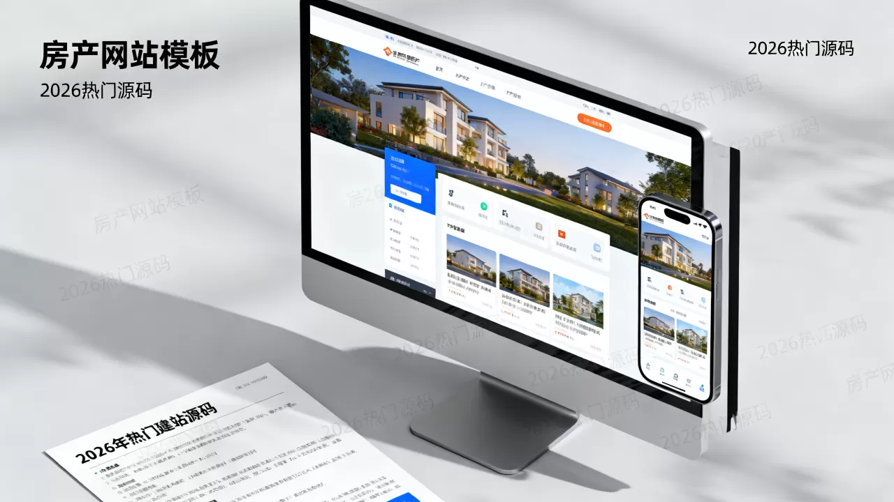 房产网站模板怎么找?2026年热门建站源码推荐 房产网站模板怎么找?2026年热门建站源码推荐