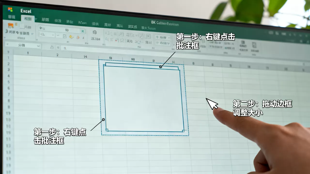 如何调整Excel批注框大小?Excel批注框怎么改 如何调整Excel批注框大小?Excel批注框怎么改