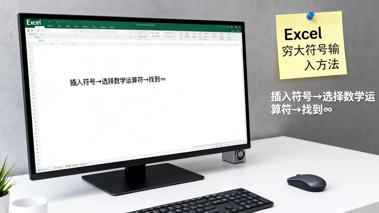 Excel中如何输入无穷大符号?excel无穷大怎么打 Excel中如何输入无穷大符号?excel无穷大怎么打